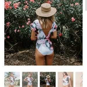 Albion Fit Desert Rose Cape One-piece